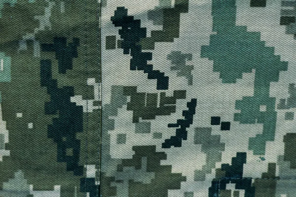 Nahaufnahme Der Oberfläche Militärischer Uniformen — Stockfoto
