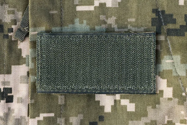 Detailní Záběr Povrch Vojenské Uniformy — Stock fotografie