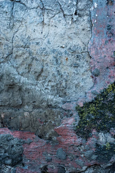 Texture Béton Mur Avec Des Fissures Des Rayures Peut Être — Photo