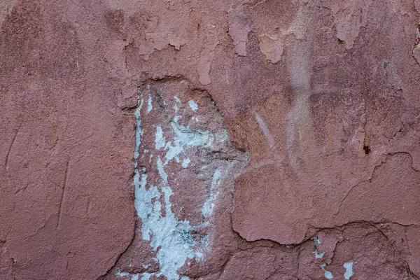 Texture Béton Mur Avec Des Fissures Des Rayures Peut Être — Photo