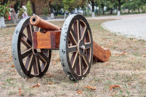 Stary Drewniany Pistolet Rzadkość — Zdjęcie stockowe