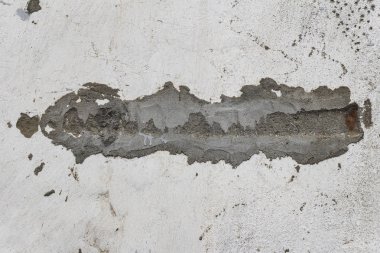 Çatlaklar ve çiziklerle beton doku, duvar, arka plan olarak kullanılabilir, metin için alanı olan web pankartı