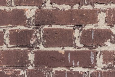 Tuğla dokusu, duvar, çatlaklar ve çizikler.