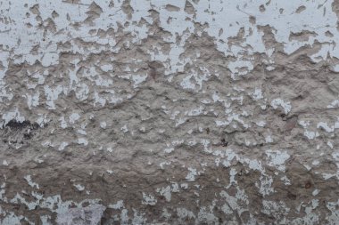 Çatlaklar ve çiziklerle beton doku, duvar, arka plan olarak kullanılabilir, metin için alanı olan web pankartı