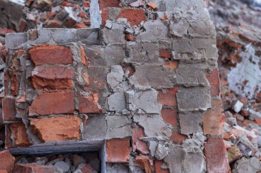 Ev harabeleri, yıkılan binalar, savaş