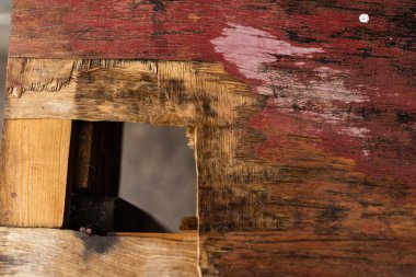 Doku, ahşap, duvar, arka plan olarak kullanılabilir. Çizik ve çatlaklarla ahşap doku