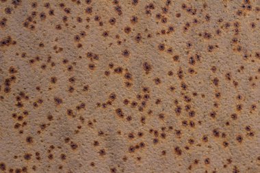 Paslı metal dokusu, çizikler ve çatlaklar, arka plan