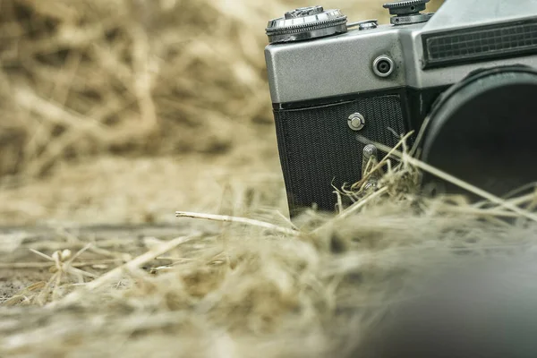 Equipo Fotográfico Antiguo Puede Utilizar Como Fondo Banner Web Con —  Fotos de Stock