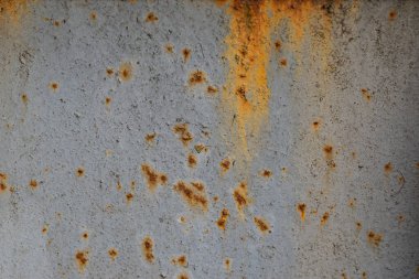 Paslı metal dokusu, çizikler ve çatlaklar, arka plan