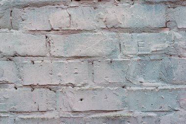 Tuğla dokusu, duvar, çatlaklar ve çizikler.