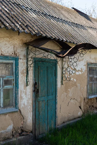 Edificios Abandonados Ruinas Casas Edificios Destruidos Guerra — Foto de Stock