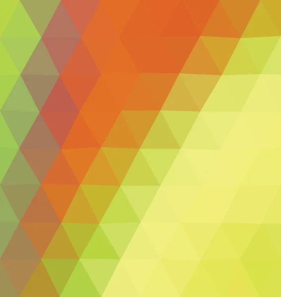 Turuncu ve sarı renkli üçgen.