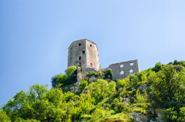 Eski kale Pocitelj'i, Bosna Hersek için berbat
