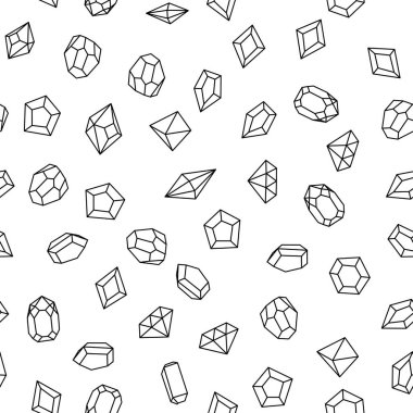 Beyaz taşlar ile Seamless Modeli