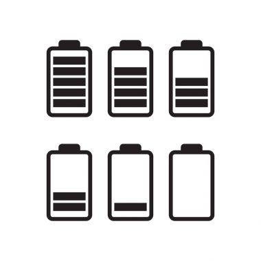 Siyah pil şarj dışında çalışan