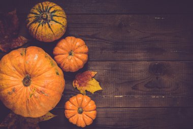 Şükran günü geçmiş kabak ile