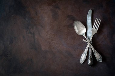 Vintage çatal / gümüş 