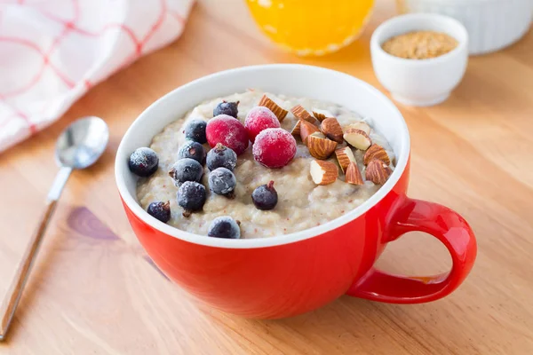 健康的な朝食のオートミール粥 — ストック写真
