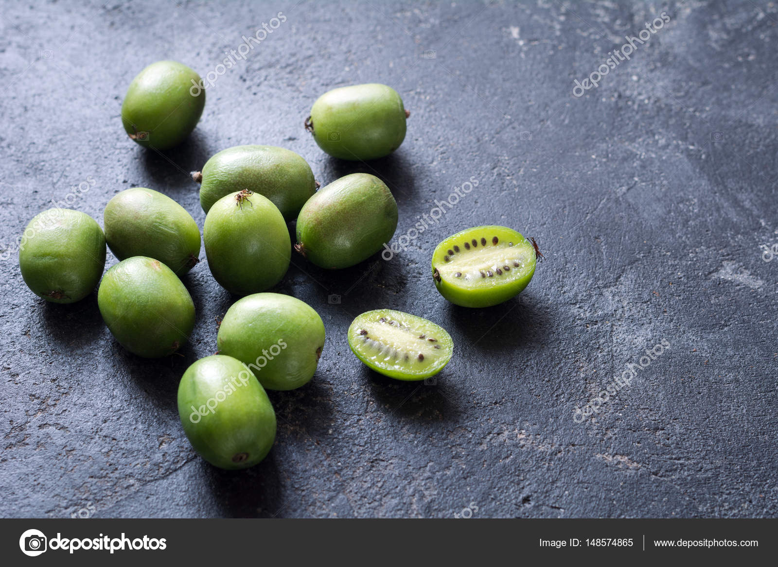 Baby Kiwi Fruits Stock Photo By C Vladislavnosick Baby Kiwi Fruits Stock Photo By C Vladislavnosick
