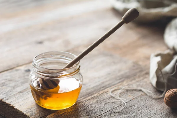 Dipper miele e miele — Foto Stock