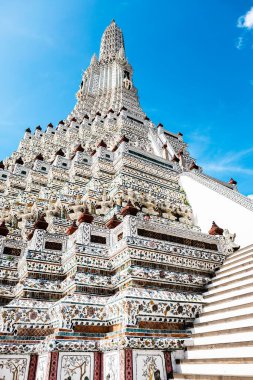 Phra Prang Wat Arun 'un ana tapınağı, Arun Tapınağı, Bangkok Tayland.