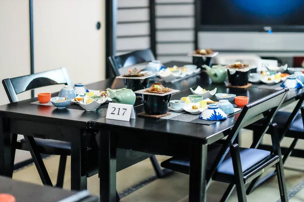 Set Food Café Manhã Japonês Japão — Fotografia de Stock
