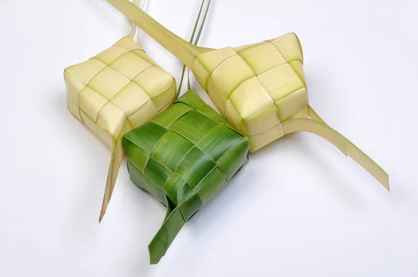 Ketupat im Reisknödel — Stockfoto