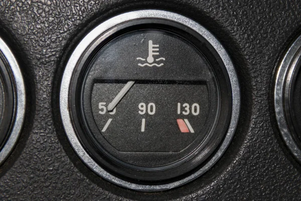 Dial Gauge Temperature Coolant Engine Cooling System — Stock Photo, Image