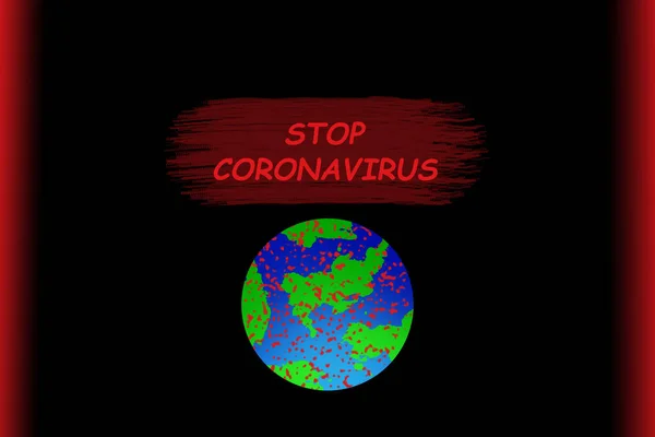 Stop corona virus. COVI19