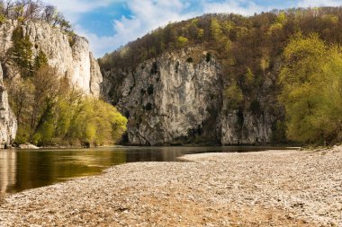 Kelheim 'daki Tuna' da harika bir atılım.