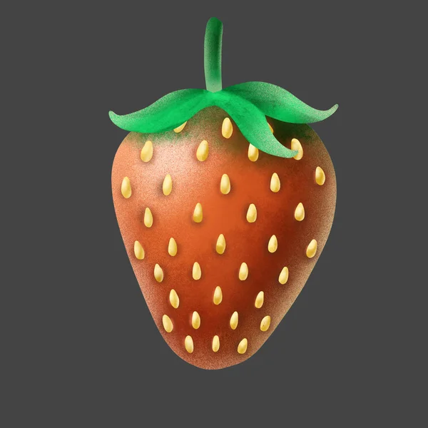Beautiful and meaningful Strawberry fruit good for use as background or isolated graphic design element and also use in card design too, illustration design element