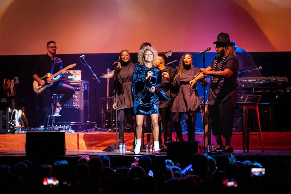 Amsterdam Netherlands October 2019 Emeli Sande Performing Afas Live Concert — Stock Photo, Image
