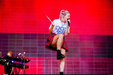 Anne-Marie at A Campingflight To Lowlands Paradise,  NPO 3FM, 2019 Biddinghuizen Festival LL19 Lowlands Music Netherlands