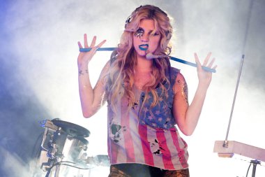 Kesha at Rock Werchter, 2011