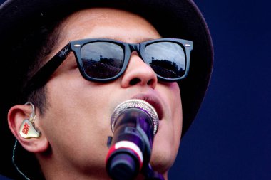 Bruno Mars at Rock Werchter Festival, 2011, Belgium