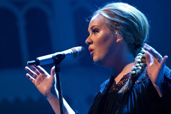 Występ Adele Festiwalu Paradiso 2011 — Zdjęcie stockowe