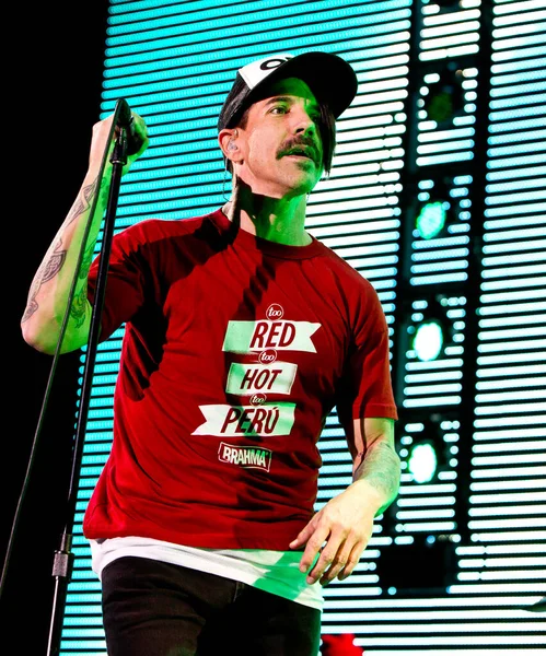 Red Hot Chili Peppers Concert Setlist Ahoy 2011 — Foto de Stock