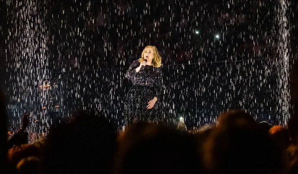 Singer Adele Ziggo Dome June 2017 Amsterdam Netherlands — Stock fotografie