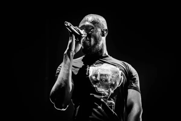 Stormzy Afas Лютого 2020 Року Амстердамі Нідерланди — стокове фото