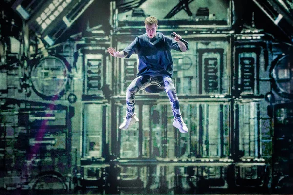 Justin Bieber Előadása Gelredome 2016 Ban — Stock Fotó