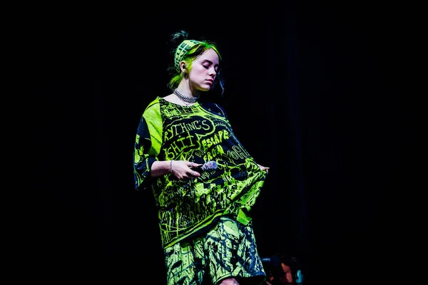 Billie Eilish Concert Setlist Lowlands Festival 2019 — Foto Stock