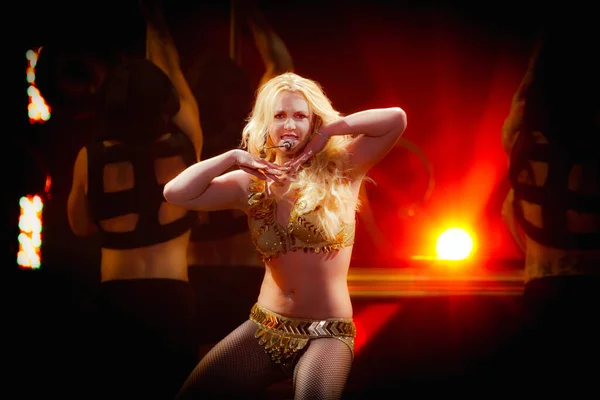 Britney Spears Ziggo Dome Ahoy 2011年 — 图库照片