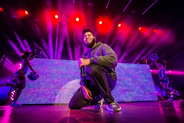 Khalid Afas Live Amsterdam 2018 — Stock Photo, Image