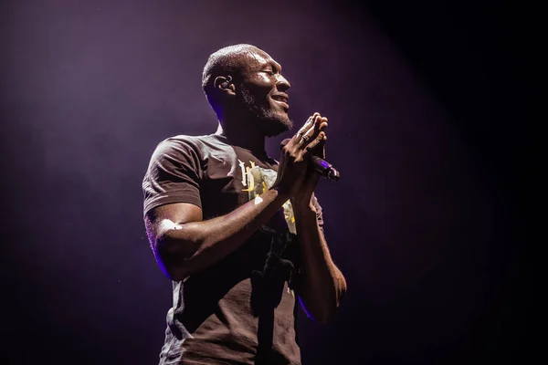 Stormzy Afas Février 2020 Amsterdam Pays Bas — Photo