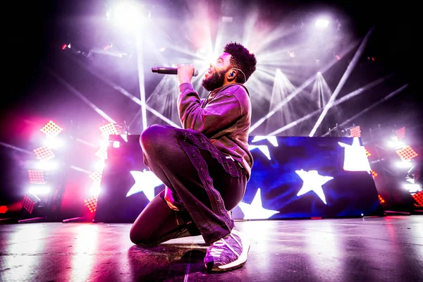 Khalid Afas Live Amsterdam 2018 — Stock Photo, Image