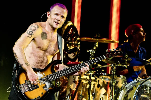 Ahoy 2011 Red Hot Chili Peppers Konser Listesi — Stok fotoğraf