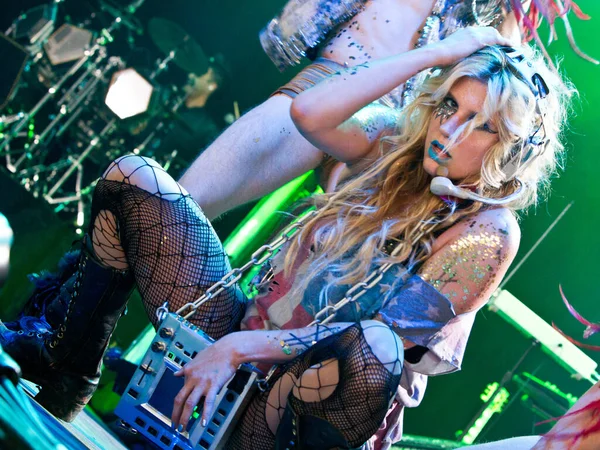 Kesha Rock Werchter 2011 — Stockfoto