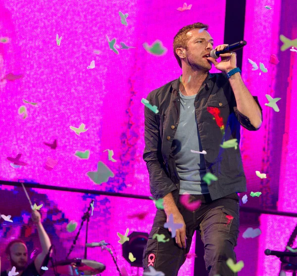 June 2018 Pinkpop Festival Landgraaf Netherlands Concert Coldplay — Stock Photo, Image