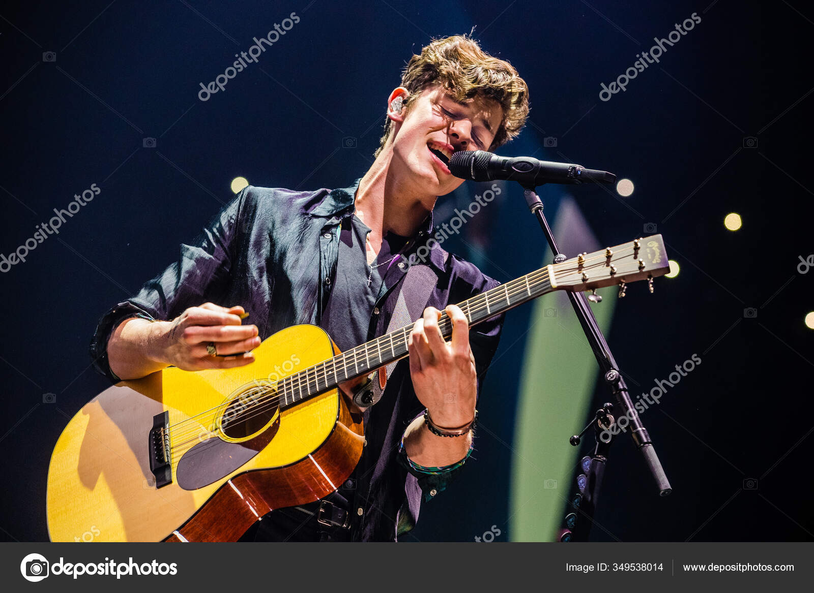 Shawn Mendes Ziggo Dome January 2019 Amsterdam Stock