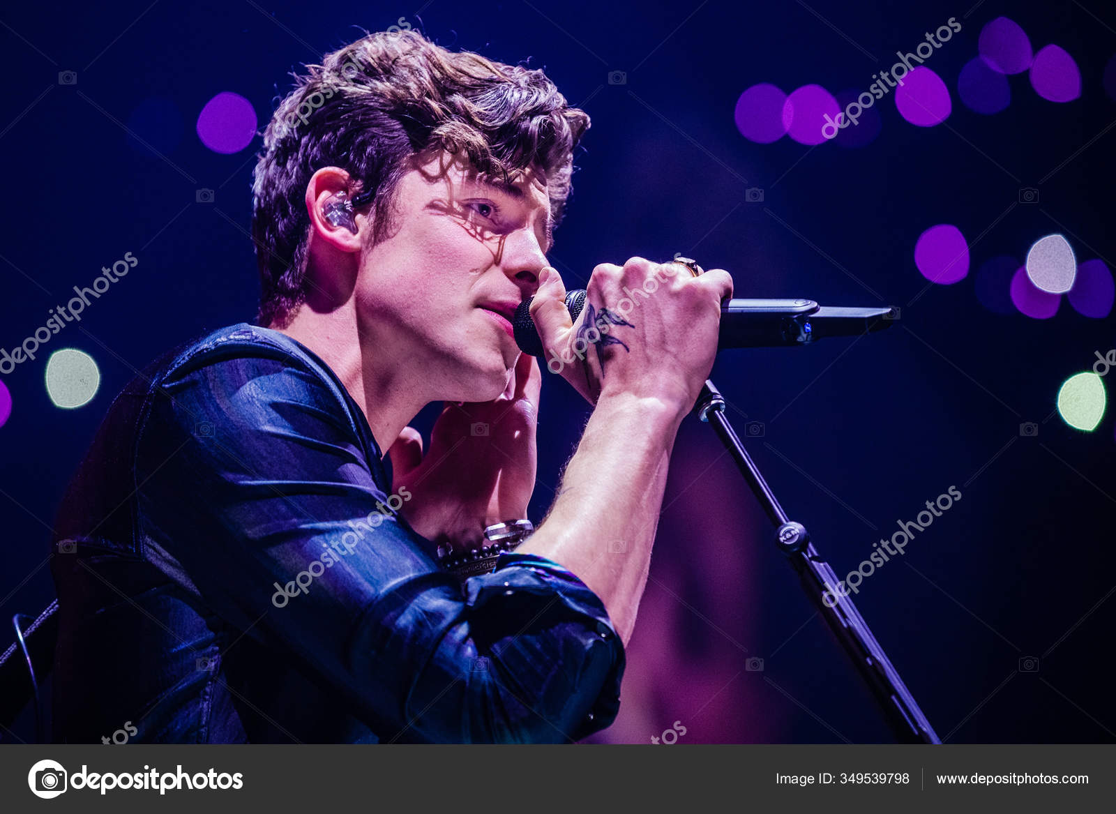 Shawn Mendes Ziggo Dome January 2019 Amsterdam Stock
